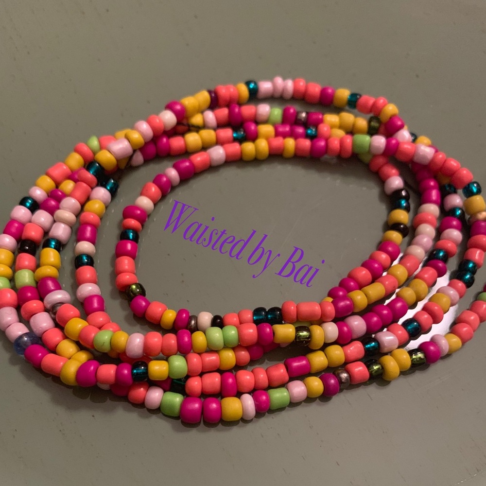 Handmade waist beads